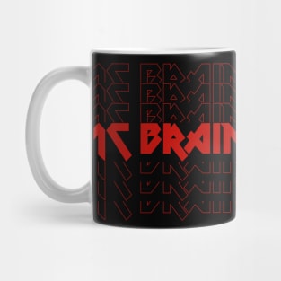 IRON TEXT || MCBRAIN DRUMMER Mug